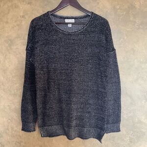 Just Junkies Denmark | Marled Longline Knit Sweater | Cybergrunge | M